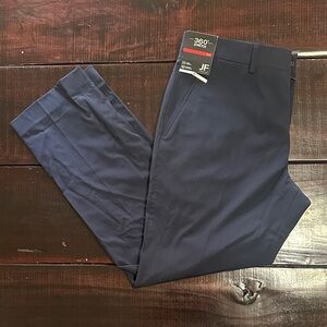 jf j.ferrar Men's Navy Stretch Dress Pants